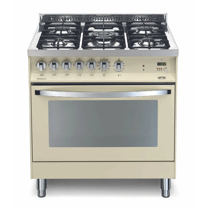 Lofra Rainbow 80 86MFT GVT C Cream Gas Dual Fuel Range Cooker 80cm