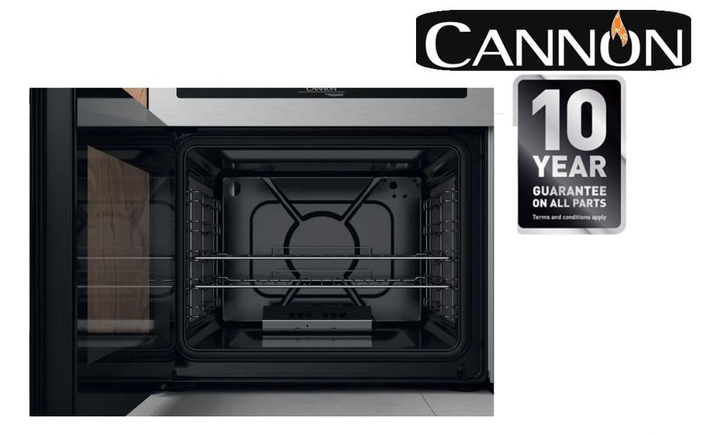 Oven size of the Cannon Cambridge Gas Cooker CD67G0CCX/UK