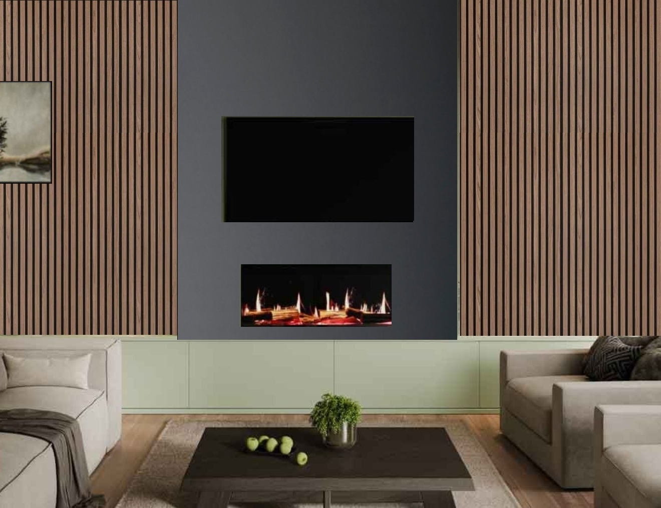 iCONIC Trance 1250 Electric Feature Wall Fire