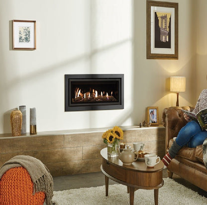 Gazco Studio 1 Balanced Flue Gas Fire with Profil Frame