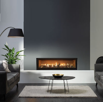 Gazco Studio 3 Balanced Flue Gas Fire with Edge Frame