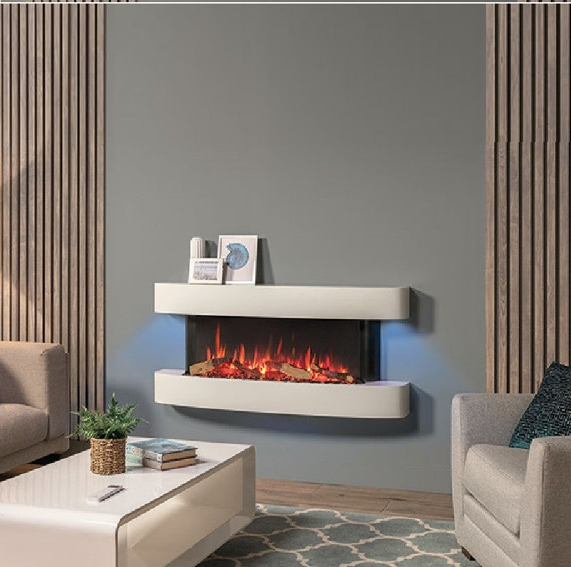 Gazco eStudio Arosa 140 Wall Mounted Electric Fire