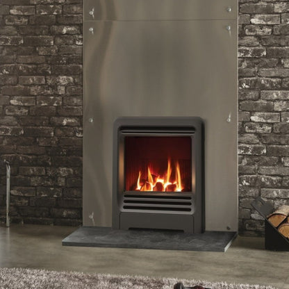 Gazco Logic HE Balanced Flue Coal Effect Gas Fire with Beat Frame