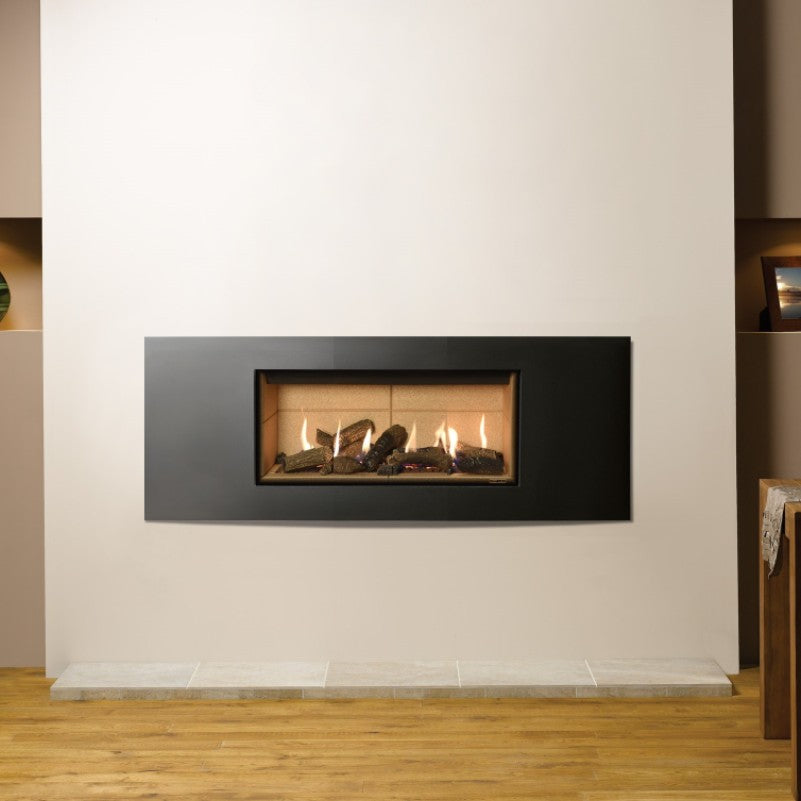 Gazco Studio 1 Balanced Flue Gas Fire with Verve Frame