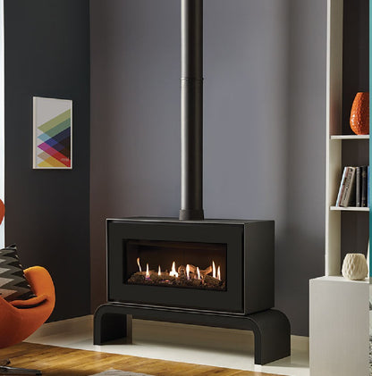 Gazco Studio 2 Freestanding Balanced Flue Gas Stove