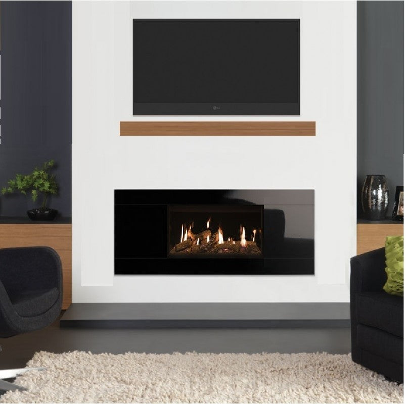 Gazco Studio 1 Conventional Flue Gas Fire with Glass Frame