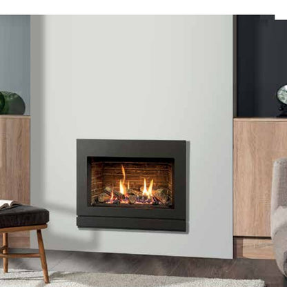 Gazco Riva2 600 Designio2 Graphite Frame for Conventional Flue Model - Frame Only