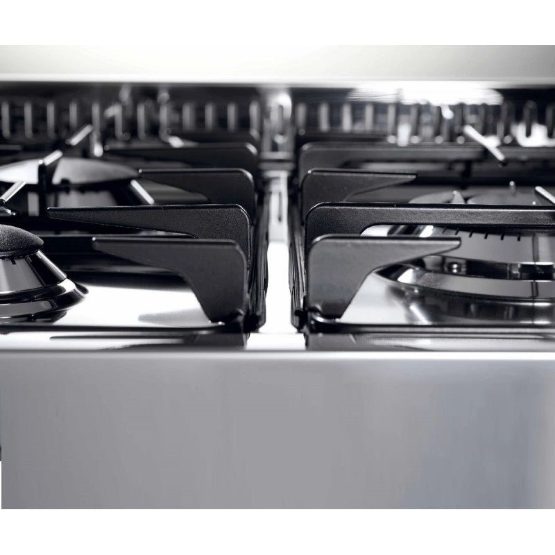 Cast Pan Supports on Lofra Professional 120 Range Top TAS126/7 Gas Chef Top Range Cooker Hob 120cm