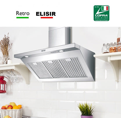 Lofra Rainbow Moderna Elisir Cooker Hood Extractor Fan (Multiple Size Options)