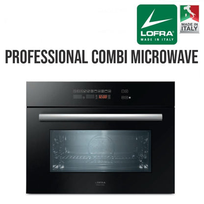 LOFRA Professional FMVN6TME Black Glass Combi Microwave Oven 1000w  h45cm w60cm