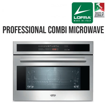 LOFRA Professional FMVN6TME Black Glass Combi Microwave Oven 1000w  h45cm w60cm