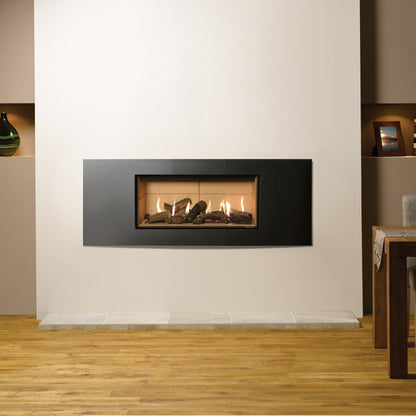 Gazco Studio 1 Conventional Flue Gas Fire with Verve Frame