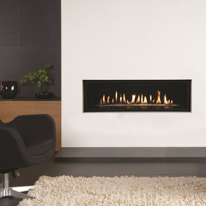 Gazco Studio 3 Balanced Flue Gas Fire with Edge Frame