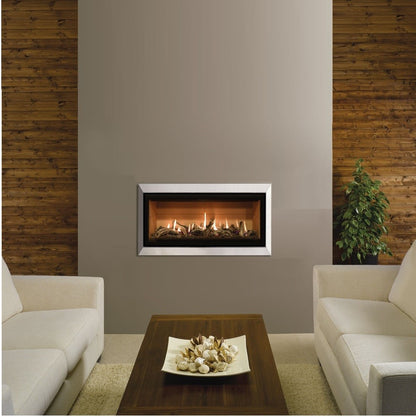 Gazco Studio 2 Conventional Flue Gas Fire with Profil Frame