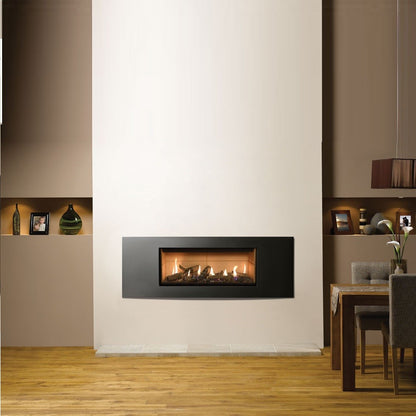 Gazco Studio 2 Conventional Flue Gas Fire with Verve Frame