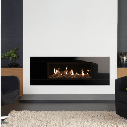 Gazco Studio 2 Conventional Flue Gas Fire with Glass Front