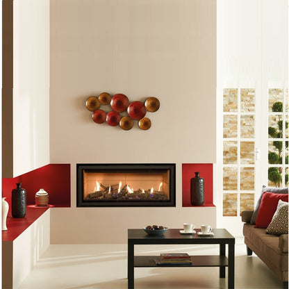 Gazco Studio 2 Balanced Flue Gas Fire with Edge Frame