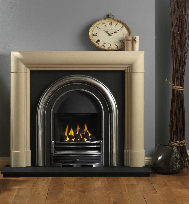 Bottled Gas Fire (Convertible) The Robinson Willey Majestic 16" Inset gas fire with lpg conversion kit