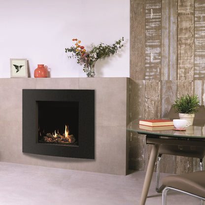 Gazco Riva2 600HL Conventional Flue Log Effect Gas Fire with Verve XS Frame