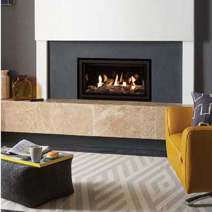 Gazco Studio 1 Balanced Flue Gas Fire with Edge Frame