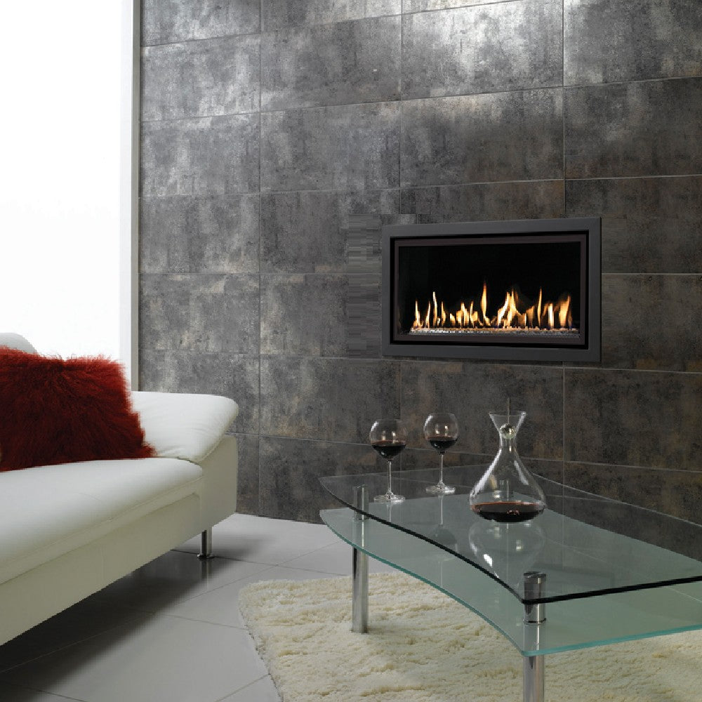 Gazco Studio 1 Balanced Flue Gas Fire with Profil Frame