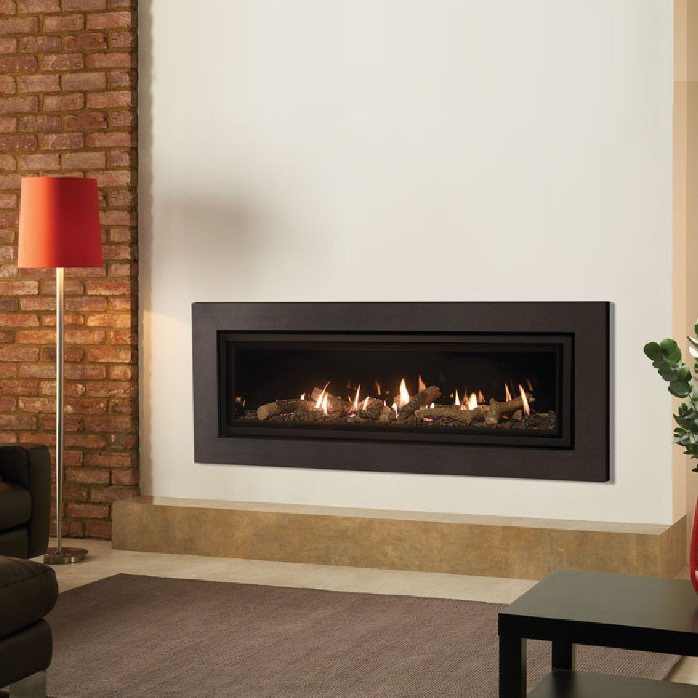 Gazco Studio 3 Balanced Flue Gas Fire with Expression Frame