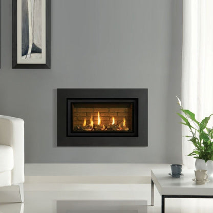 Gazco Studio 1 Slimline Balanced Flue Gas Fire with Expression Frame