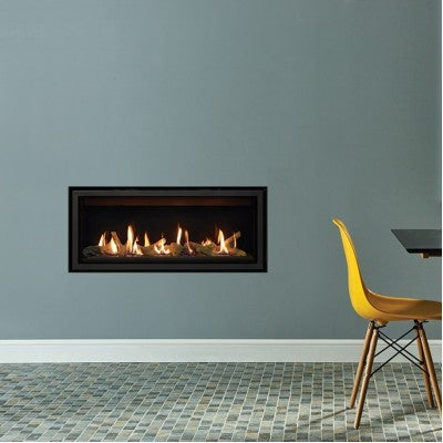 Gazco Studio 2 Slimline Balanced Flue Gas Fire with Edge Frame