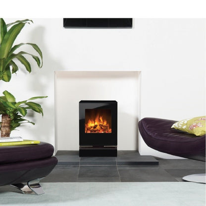 Gazco Vision Small Electric Stove in Black