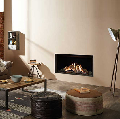 Gazco Reflex 105 Conventional Flue Gas Fire with Edge Frame