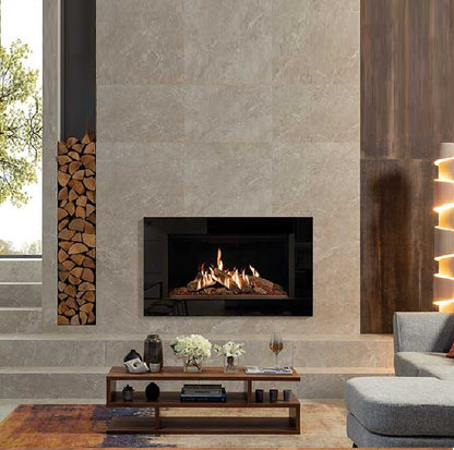 Gazco Reflex 105 Balanced Flue Gas Fire with Edge Frame